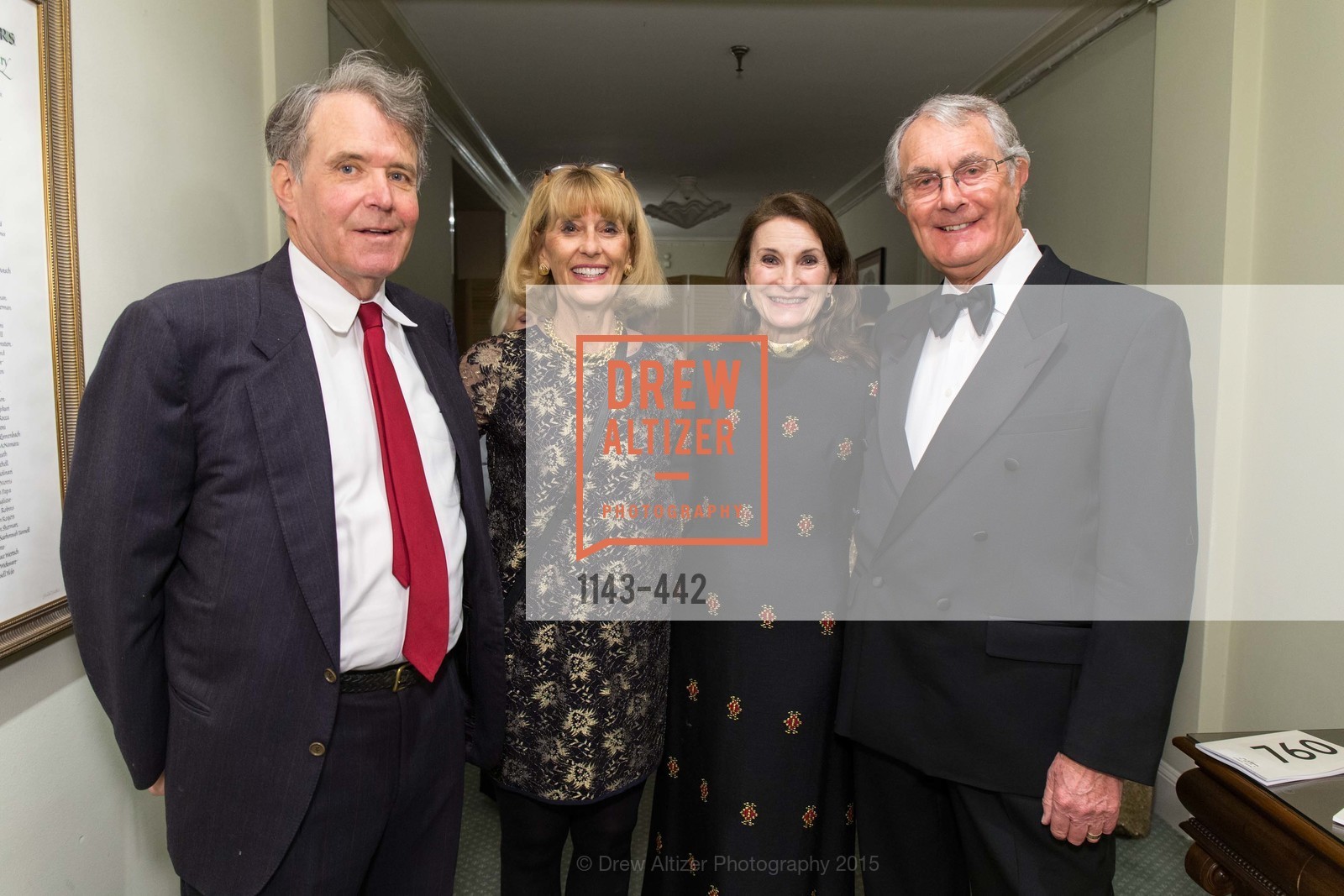 Ron Ward, Diana Ward, LaVerne Silverman, Alan Silverman, Metropolitan Club Presents THE CENTENNIAL GALA, Metropolitan Club. Metropolitan Club, . 640 Sutter Street, November 5th, 2015, Photo #1143-442 Ron Ward, Diana Ward, LaVerne Silverman, Alan Silverman, Photo #1143-442