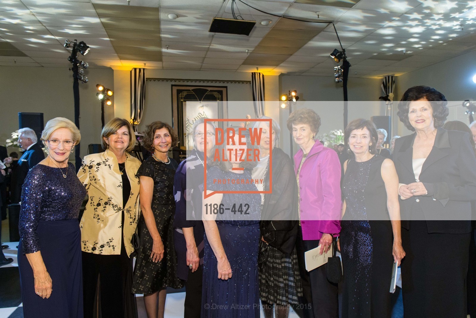 Misty Tyree, Carol Ann Rogers, Karen Rose, Molly Brant, Peggy Mitchell, Barbara Kimport, Margaret Handelman, Maria Hilakos Hanke, Helene Ettelson, Metropolitan Club Presents THE CENTENNIAL GALA, Metropolitan Club. 640 Sutter Street, November 5th, 2015