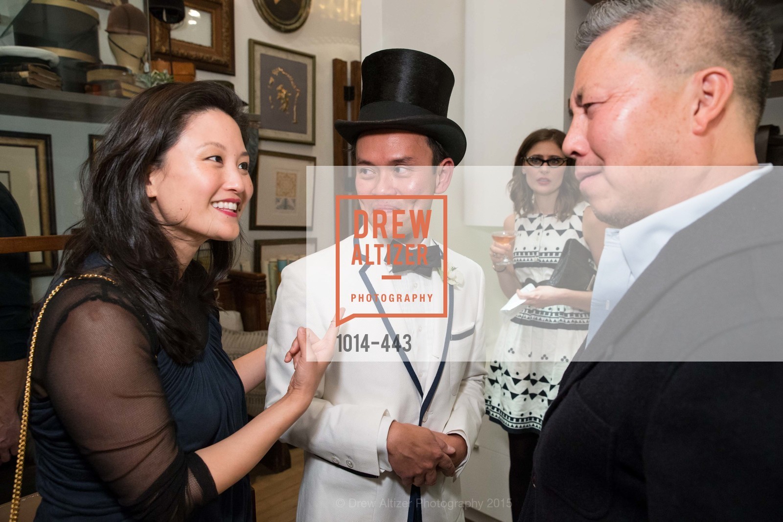 Catherine Kwong, Jonathan Rachman, Benjamin Dhong, J.RACHMAN GRAND OPENING AND BOOK SIGNING BY ALISON CARLSON