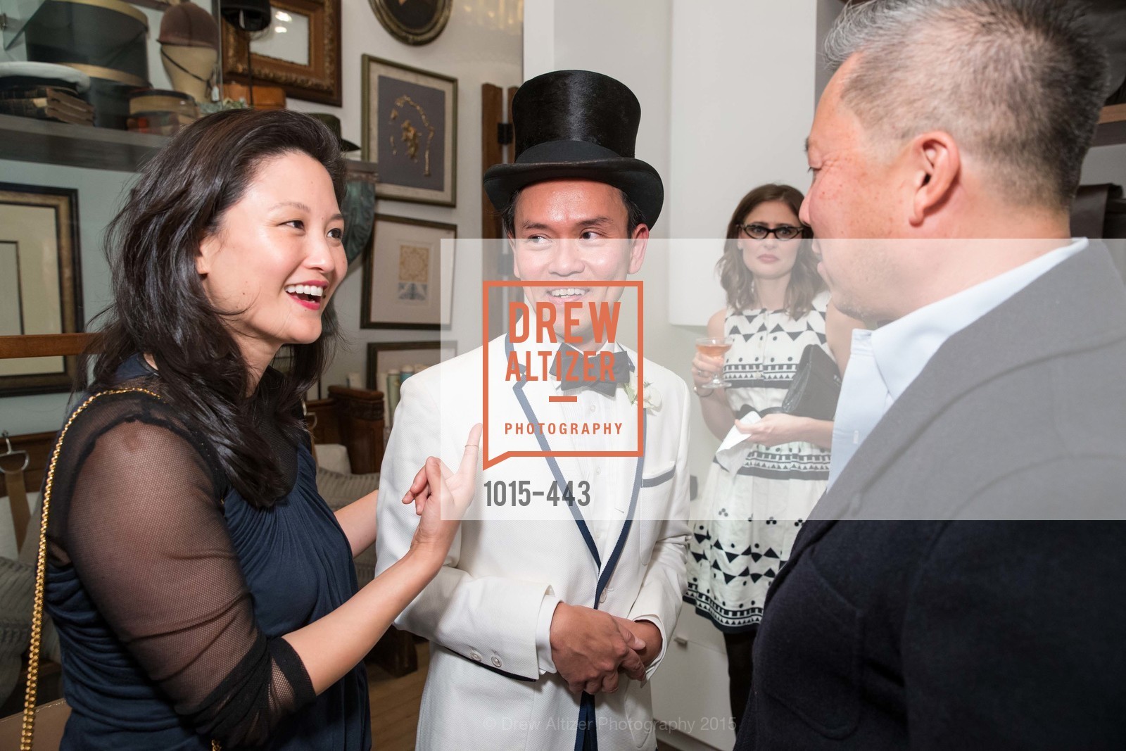 Catherine Kwong, Jonathan Rachman, Benjamin Dhong, J.RACHMAN GRAND OPENING AND BOOK SIGNING BY ALISON CARLSON