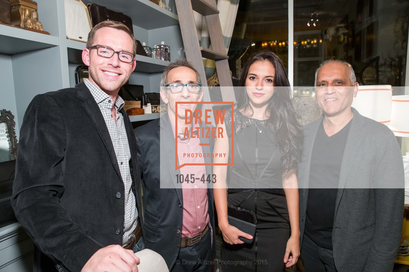 Mike Sander, Mossimo Tivoloteo, Prisma Theorres, Zahid Sardar, J.RACHMAN GRAND OPENING AND BOOK SIGNING BY ALISON CARLSON