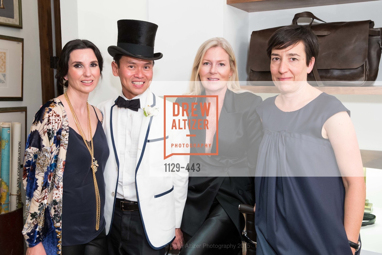 Luisa Serna-Borga, Jonathan Rachman, Margot Larkin, Judith Ibanez, J.RACHMAN GRAND OPENING AND BOOK SIGNING BY ALISON CARLSON