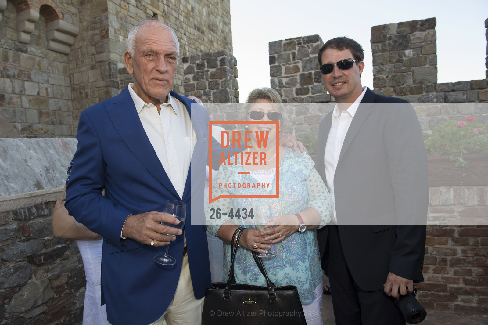 Dario Sattui, Vlasta Sutovsky, Alan Sutovsky, FESTIVAL DEL SOLE 2014 Opening Night, US, July 11th, 2014, Photo #26-4434 Dario Sattui, Vlasta Sutovsky, Alan Sutovsky, Photo #26-4434