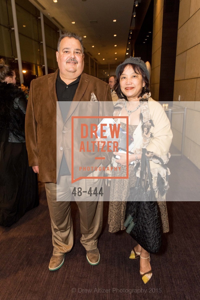 Jorge Dequesada, Carmen Leu, Alonzo King LINES Ballet Opening Night Party, St. Regis Hotel. St. Regis Hotel, . 125 3rd St, November 6th, 2015, Photo #48-444 Jorge Dequesada, Carmen Leu, Photo #48-444