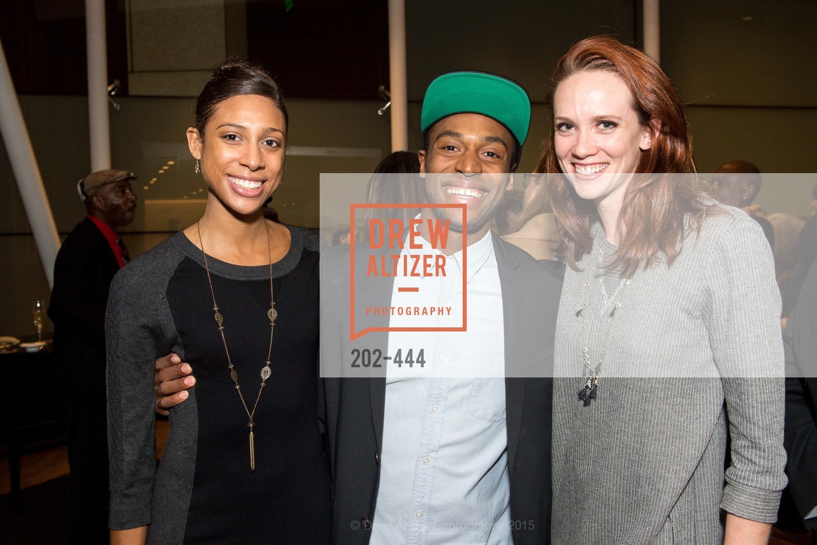 Adji Cissoko, Babatunji Johnson, Madeline DeVries, Alonzo King LINES Ballet Opening Night Party, St. Regis Hotel. 125 3rd St, November 6th, 2015,Drew Altizer, Drew Altizer Photography, full-service agency, private events, San Francisco photographer, photographer california
