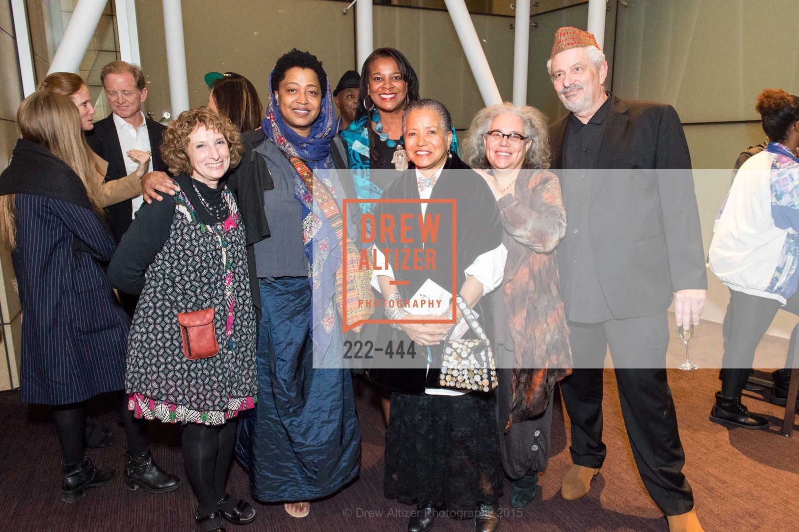 Susan Desmond, Lisa Fischer, Vicki Hughes, Cheryl Ward, Alison Saar, Robert Rosenwasser, Alonzo King LINES Ballet Opening Night Party, St. Regis Hotel. 125 3rd St, November 6th, 2015,Drew Altizer, Drew Altizer Photography, full-service agency, private events, San Francisco photographer, photographer california