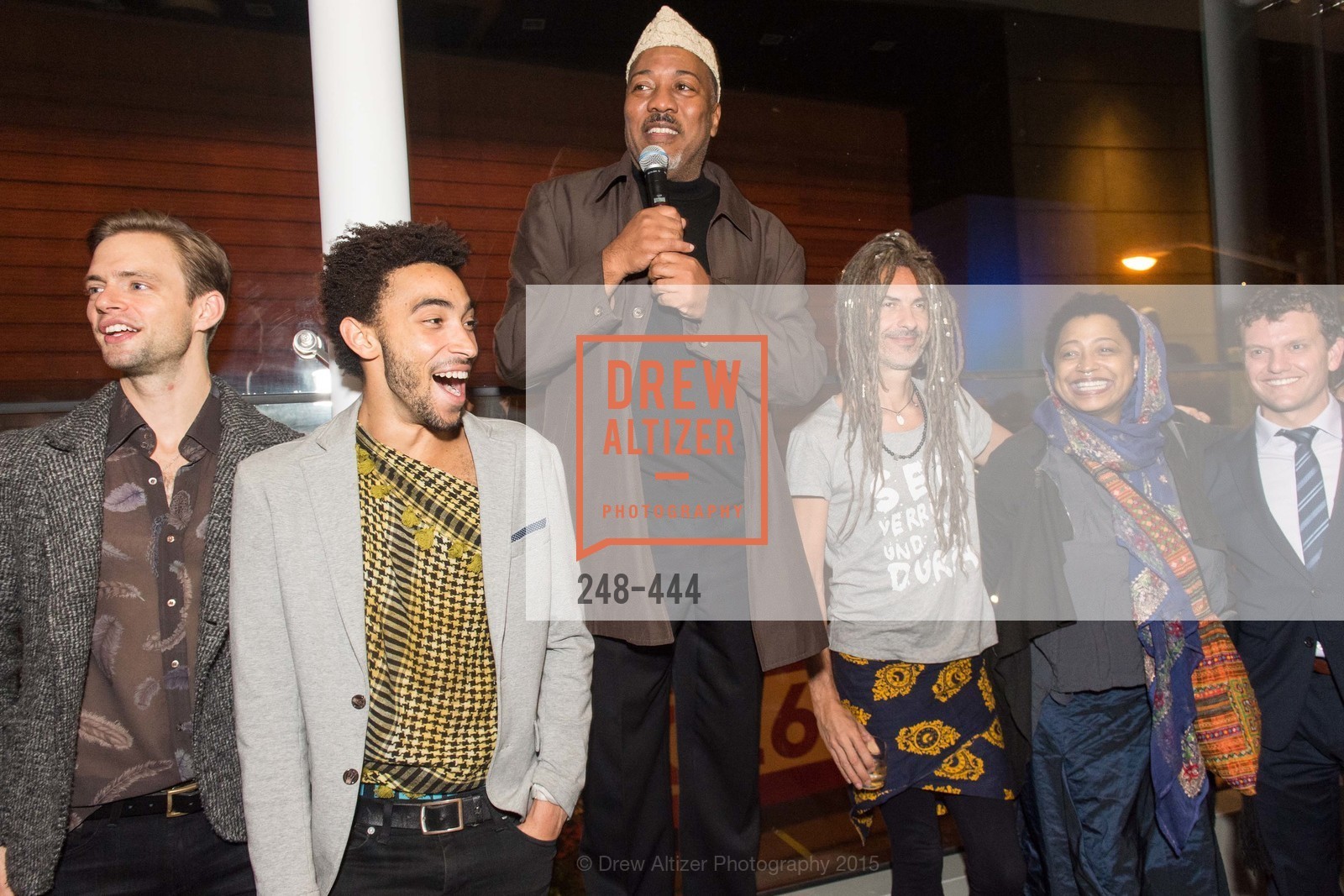 Brett Conway, MIchael Montgomery, Alonzo King, JC Maillard, Lisa Fischer, Karim Baer, Alonzo King LINES Ballet Opening Night Party, St. Regis Hotel. 125 3rd St, November 6th, 2015,Drew Altizer, Drew Altizer Photography, full-service agency, private events, San Francisco photographer, photographer california