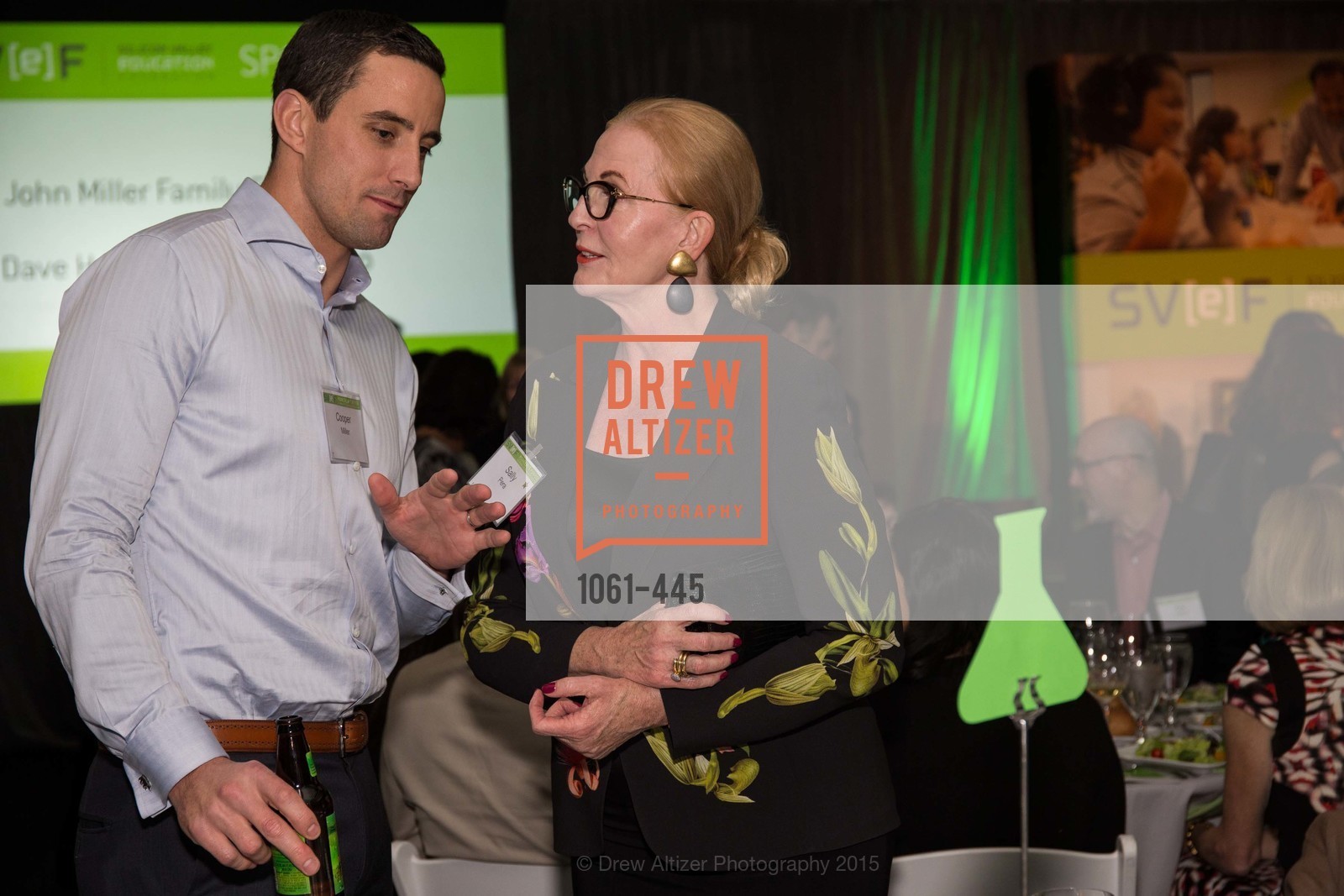 Cooper Miller, Sally Pera, Silicon Valley Education Foundation's PIONEERS & PURPOSE, Computer History Museum. 1401 N. Shoreline Blvd, November 4th, 2015,Drew Altizer, Drew Altizer Photography, full-service event agency, private events, San Francisco photographer, photographer California