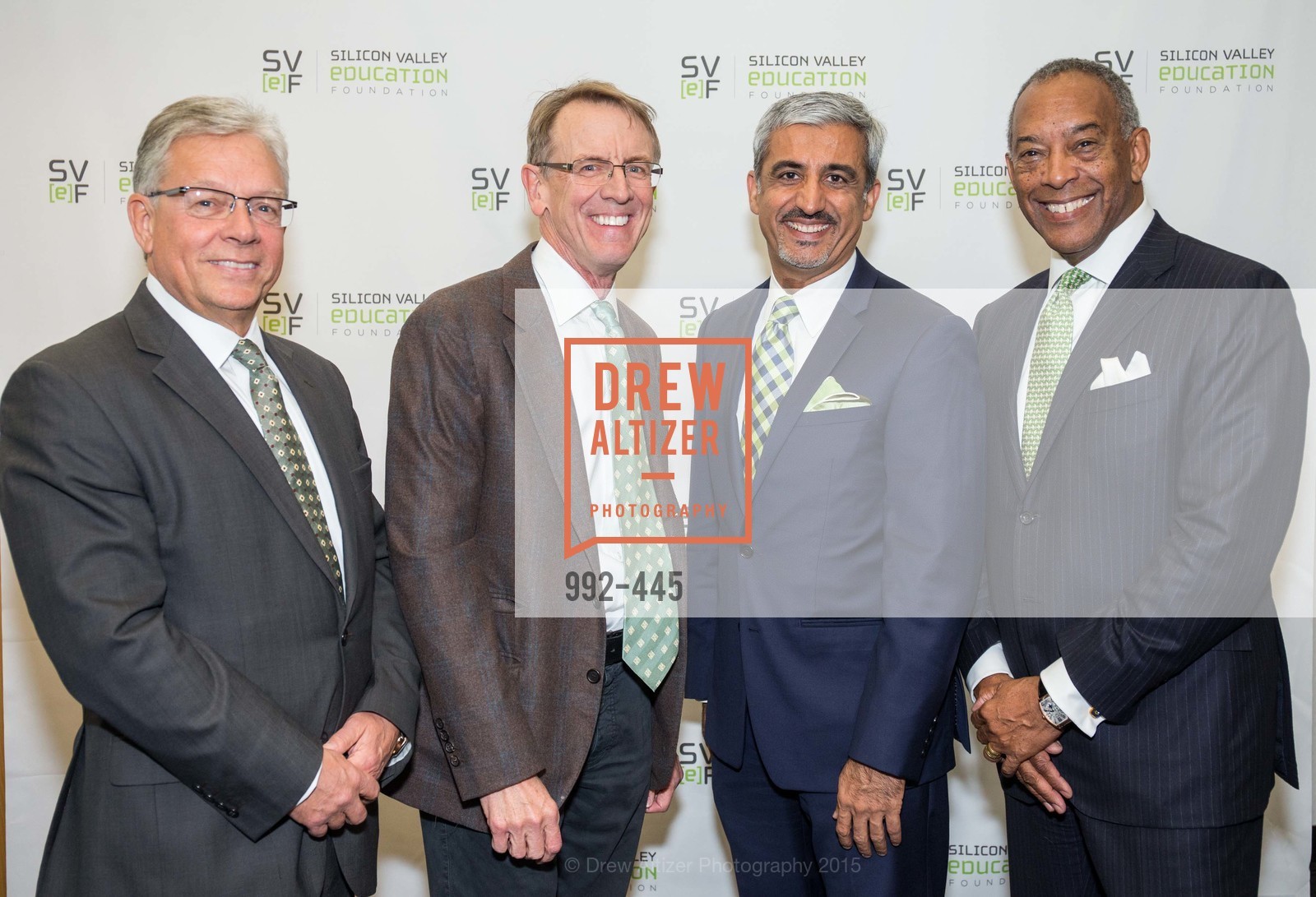 Paul Humphries, John Doerr, Muhammed Chaudhry, John W. Thompson, Silicon Valley Education Foundation's PIONEERS & PURPOSE, Computer History Museum. 1401 N. Shoreline Blvd, November 4th, 2015,Drew Altizer, Drew Altizer Photography, full-service agency, private events, San Francisco photographer, photographer california