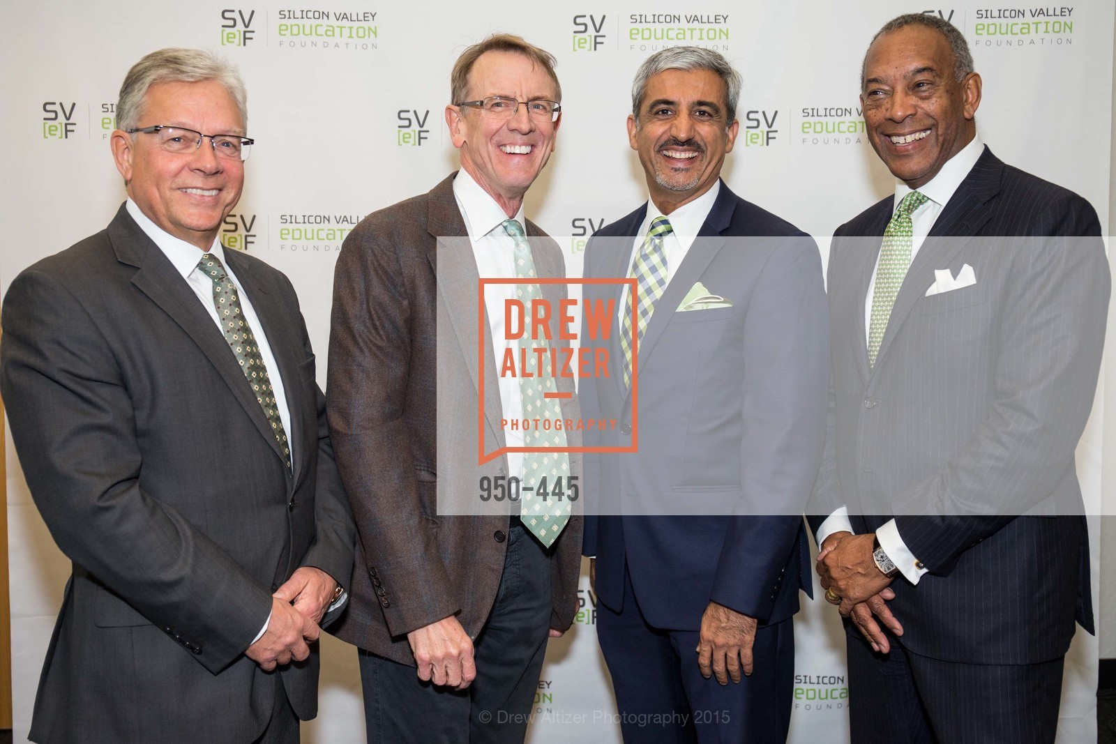 Paul Humphries, John Doerr, Muhammed Chaudhry, John W. Thompson, Silicon Valley Education Foundation's PIONEERS & PURPOSE, Computer History Museum. 1401 N. Shoreline Blvd, November 4th, 2015,Drew Altizer, Drew Altizer Photography, full-service agency, private events, San Francisco photographer, photographer california