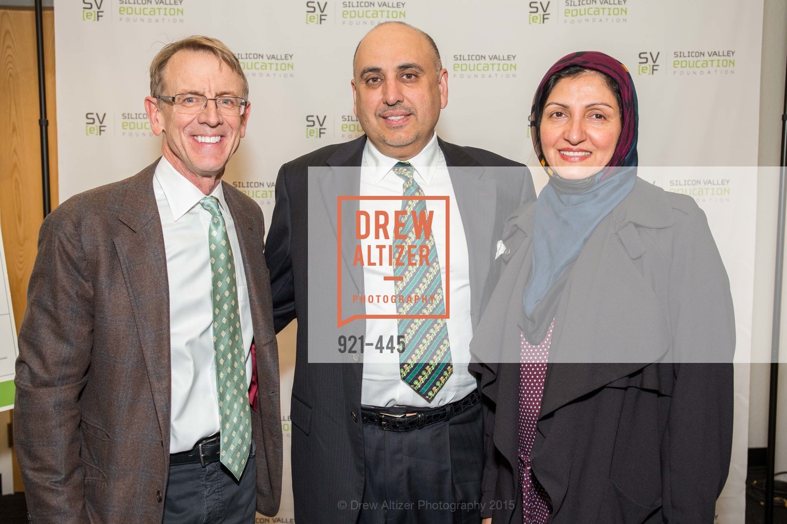 John Doerr, Faysal Sohail, Shazia Sohail, Silicon Valley Education Foundation's PIONEERS & PURPOSE, Computer History Museum. 1401 N. Shoreline Blvd, November 4th, 2015,Drew Altizer, Drew Altizer Photography, full-service event agency, private events, San Francisco photographer, photographer California