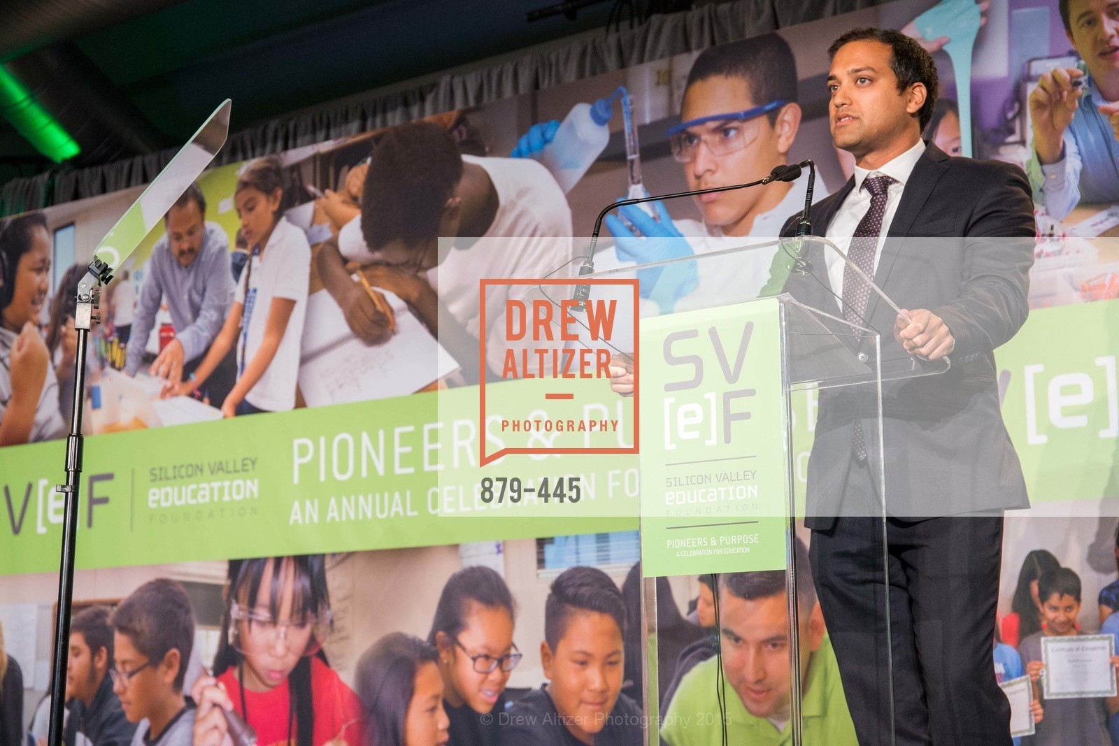 Subodh Gupta, Silicon Valley Education Foundation's PIONEERS & PURPOSE, Computer History Museum. 1401 N. Shoreline Blvd, November 4th, 2015,Drew Altizer, Drew Altizer Photography, full-service agency, private events, San Francisco photographer, photographer california