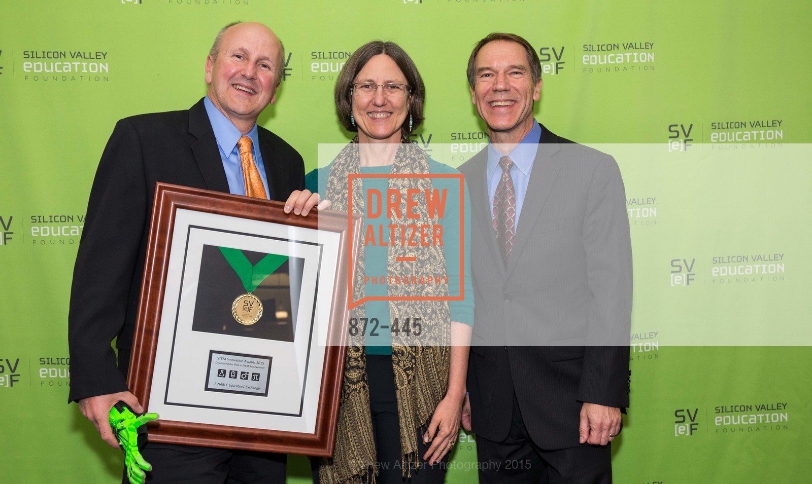 Rich Lehrer, Marla Parker, Tom Baker, Silicon Valley Education Foundation's PIONEERS & PURPOSE, Computer History Museum. 1401 N. Shoreline Blvd, November 4th, 2015,Drew Altizer, Drew Altizer Photography, full-service agency, private events, San Francisco photographer, photographer california