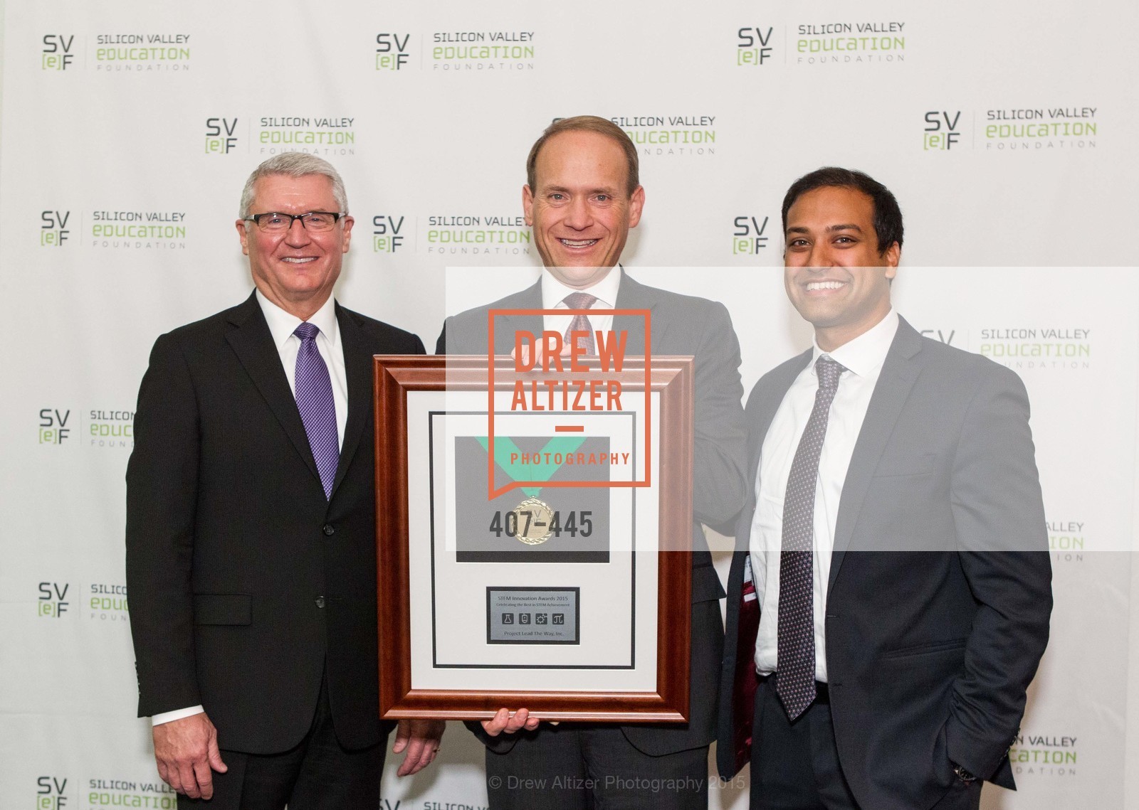 Rex Bolinger, Vince Bertram, Subodh Gupta, Silicon Valley Education Foundation's PIONEERS & PURPOSE, Computer History Museum. 1401 N. Shoreline Blvd, November 4th, 2015,Drew Altizer, Drew Altizer Photography, full-service agency, private events, San Francisco photographer, photographer california