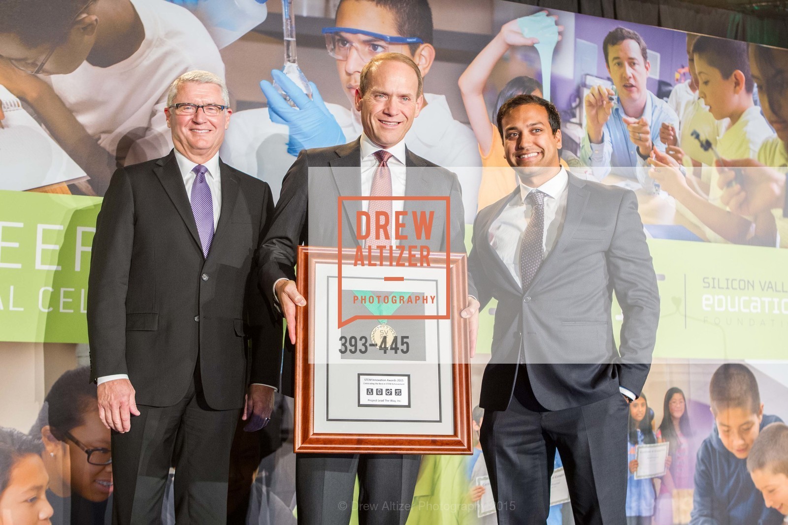 Rex Bolinger, Vince Bertram, Subodh Gupta, Silicon Valley Education Foundation's PIONEERS & PURPOSE, Computer History Museum. 1401 N. Shoreline Blvd, November 4th, 2015