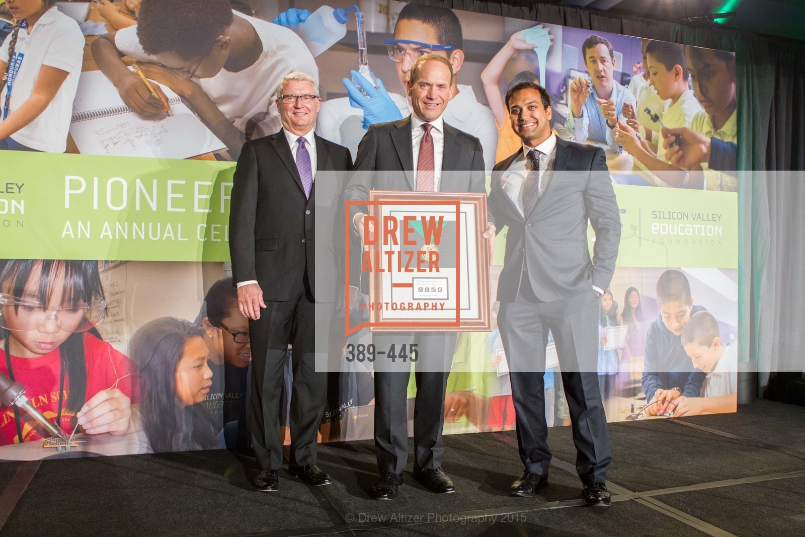 Rex Bolinger, Vince Bertram, Subodh Gupta, Silicon Valley Education Foundation's PIONEERS & PURPOSE, Computer History Museum. 1401 N. Shoreline Blvd, November 4th, 2015,Drew Altizer, Drew Altizer Photography, full-service agency, private events, San Francisco photographer, photographer california