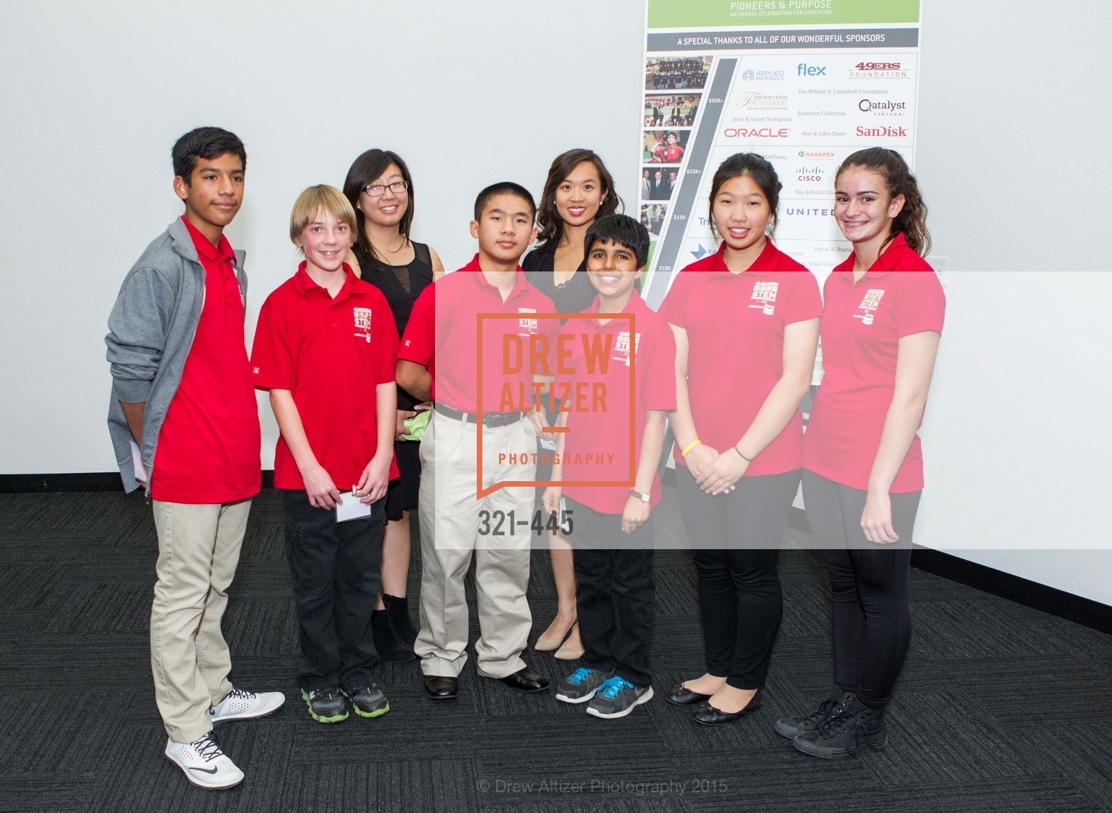 Jesus Perez Sanchez, Nicholas Rumley, Allen Foo, Talin Ray, Jessica Kuang, Leilani Medina, Jennifer Lee, Janet Woo, Silicon Valley Education Foundation's PIONEERS & PURPOSE, Computer History Museum. Computer History Museum, . 1401 N. Shoreline Blvd, November 4th, 2015, Photo #321-445 Jesus Perez Sanchez, Nicholas Rumley, Allen Foo, Talin Ray, Jessica Kuang, Leilani Medina, Jennifer Lee, Janet Woo, Photo #321-445