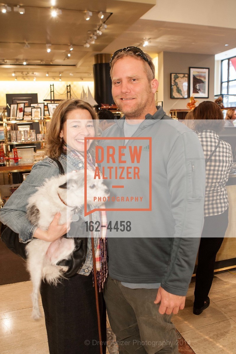 Melissa Emergui, David Nickerson, Fanny, the Flying French Bulldog Reading & Book Signing at GUMPS, US, March 9th, 2014, Photo #162-4458 Melissa Emergui, David Nickerson, Photo #162-4458