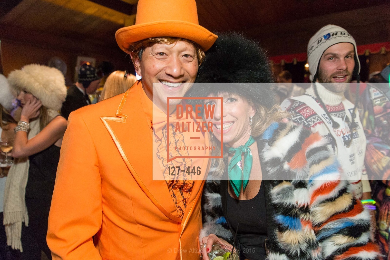 Geoff Yang, Christine Aylward, U.S. Ski and Snowboard Foundation's Snow Ball, Bimbo's 365 Club. Bimbo's 365 Club, . 1025 Columbus Ave, November 7th, 2015, Photo #127-446 Geoff Yang, Christine Aylward, Photo #127-446