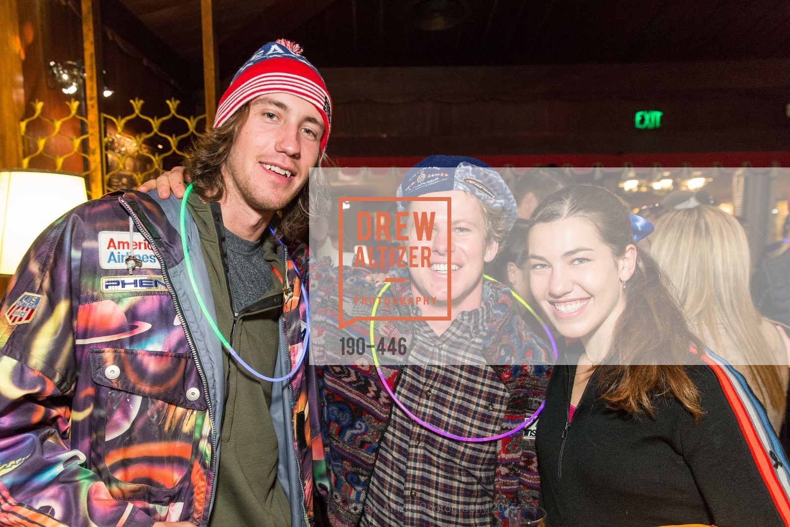 Bryce Bennett, Erik Arvidsson, Lila Lapanja, U.S. Ski and Snowboard Foundation's Snow Ball, Bimbo's 365 Club. 1025 Columbus Ave, November 7th, 2015,Drew Altizer, Drew Altizer Photography, full-service agency, private events, San Francisco photographer, photographer california