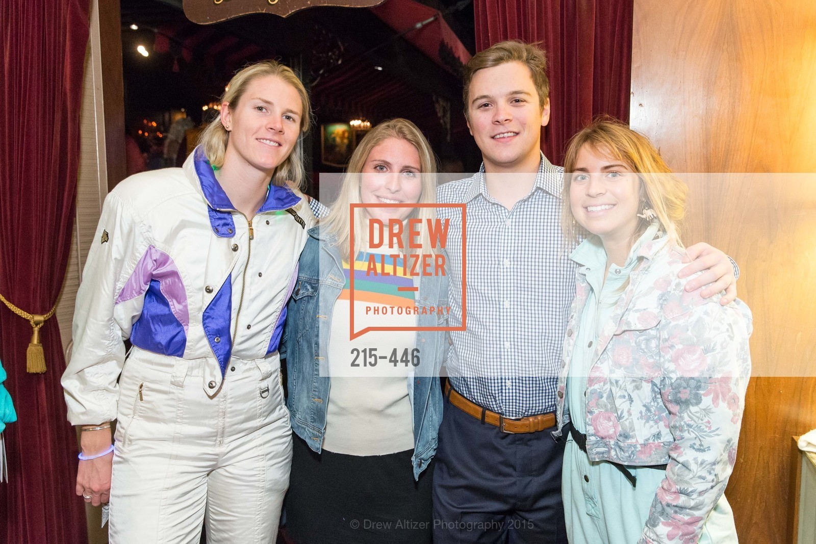 Lindsay Cone, Francesca Robertson, George Rolfs, Mackenzie Brown, U.S. Ski and Snowboard Foundation's Snow Ball, Bimbo's 365 Club. 1025 Columbus Ave, November 7th, 2015,Drew Altizer, Drew Altizer Photography, full-service agency, private events, San Francisco photographer, photographer california