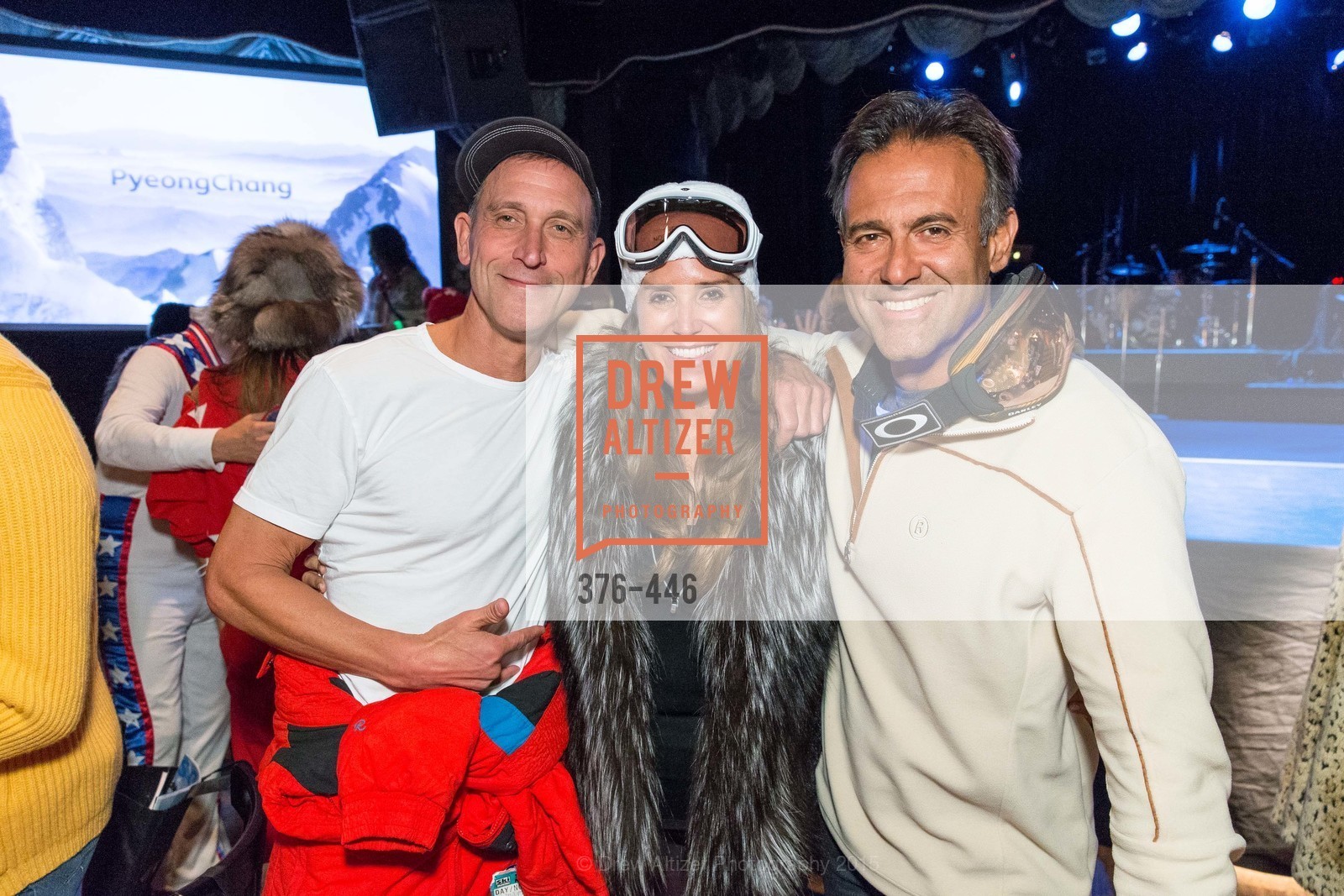 Jeff Block, Danielle Boutros, George Boutros, U.S. Ski and Snowboard Foundation's Snow Ball, Bimbo's 365 Club. 1025 Columbus Ave, November 7th, 2015,Drew Altizer, Drew Altizer Photography, full-service agency, private events, San Francisco photographer, photographer california