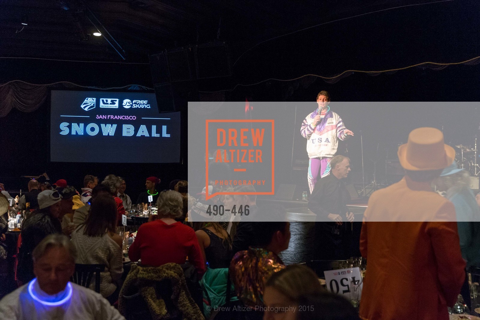 Trace Worthington, U.S. Ski and Snowboard Foundation's Snow Ball, Bimbo's 365 Club. 1025 Columbus Ave, November 7th, 2015,Drew Altizer, Drew Altizer Photography, full-service event agency, private events, San Francisco photographer, photographer California