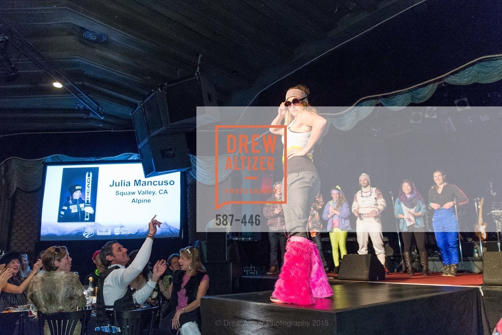 Julia Mancuso, U.S. Ski and Snowboard Foundation's Snow Ball, Bimbo's 365 Club. 1025 Columbus Ave, November 7th, 2015