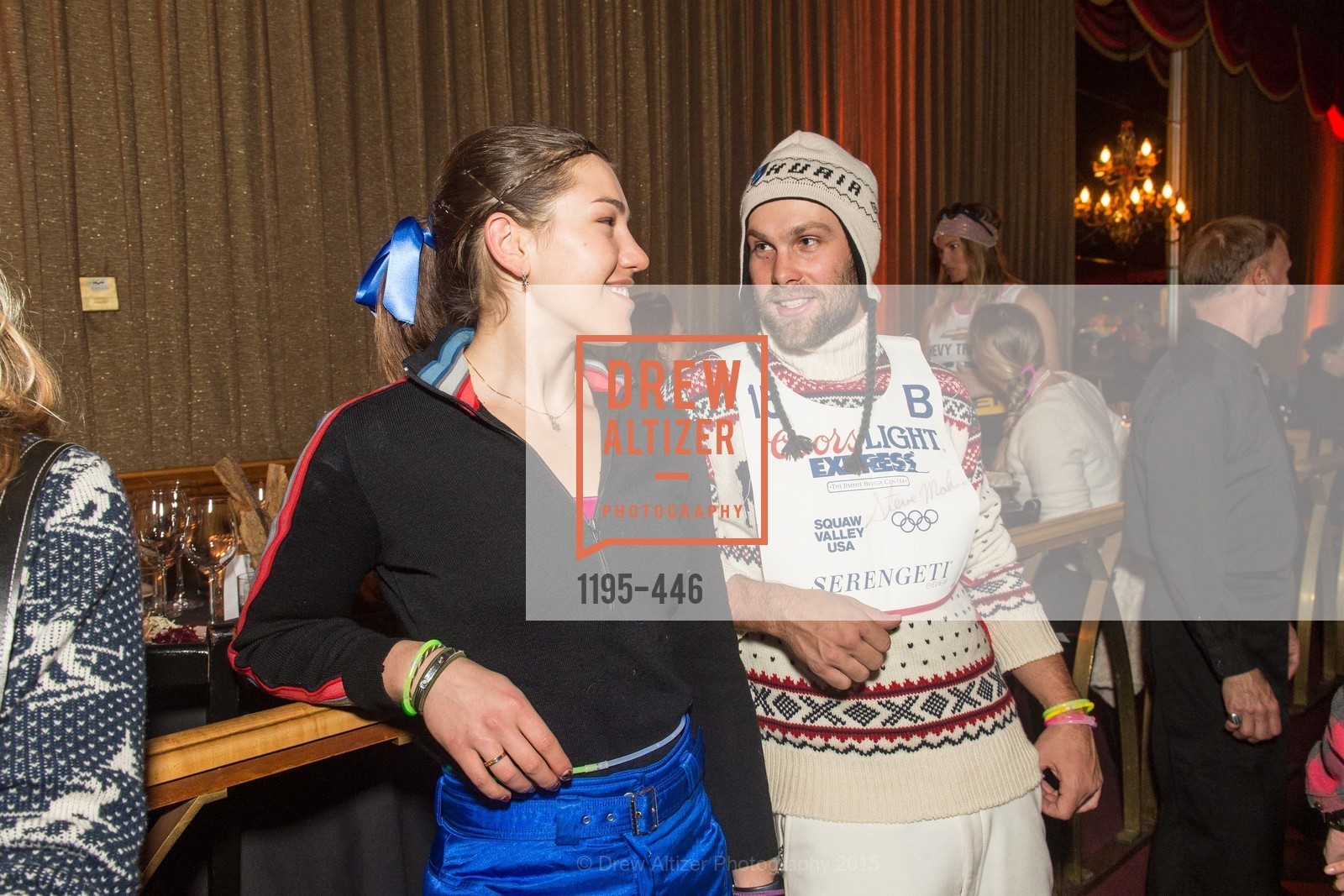 Lila Lapanja, Travis Ganong, U.S. Ski and Snowboard Foundation's Snow Ball, Bimbo's 365 Club. 1025 Columbus Ave, November 7th, 2015,Drew Altizer, Drew Altizer Photography, full-service agency, private events, San Francisco photographer, photographer california