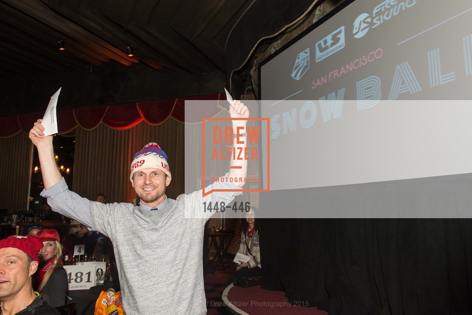 Greg Brockway, U.S. Ski and Snowboard Foundation's Snow Ball, Bimbo's 365 Club. 1025 Columbus Ave, November 7th, 2015,Drew Altizer, Drew Altizer Photography, full-service agency, private events, San Francisco photographer, photographer california
