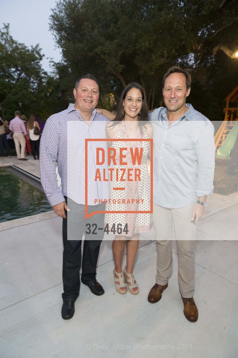 Anthony Reynolds, Julie Gillanders, Doug Merritt, THIS OLD BAG Preview Party, Silicon Valley, US, September 20th, 2014, Photo #32-4464 Anthony Reynolds, Julie Gillanders, Doug Merritt, Photo #32-4464