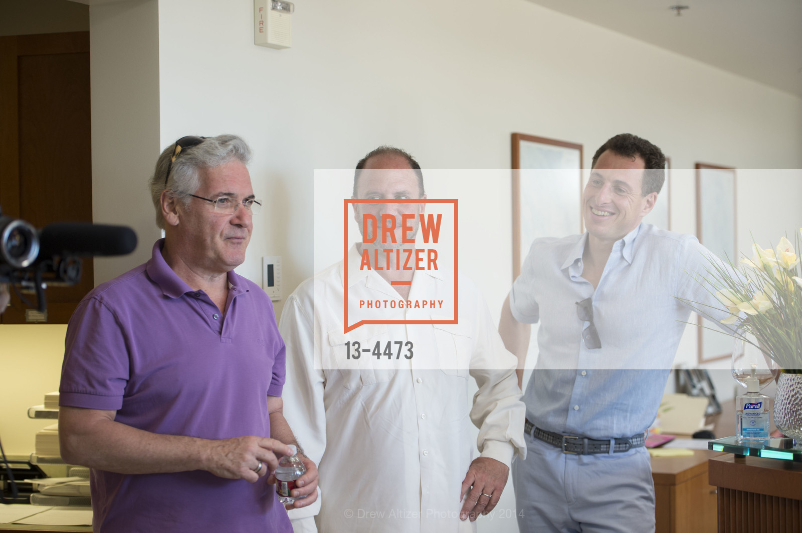Pinchas Zukerman, Barrett Wissman, Alex Shustorovich, FESTIVAL DEL SOLE Luncheon at VINEYARD 29, US, July 13th, 2014, Photo #13-4473 Pinchas Zukerman, Barrett Wissman, Alex Shustorovich, Photo #13-4473