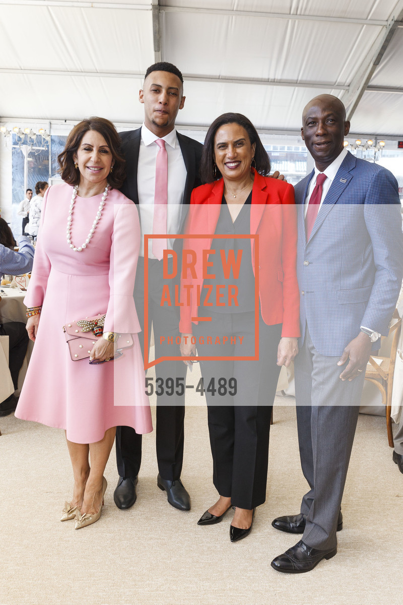 Lisa Grotts, Stephen Domingo, Kirsten Bibbins-Domingo, Patrick Domingo, Heroes and Hearts Luncheon 2018, AT&T Park, Photo #5395-4489 Lisa Grotts, Stephen Domingo, Kirsten Bibbins-Domingo, Patrick Domingo, Photo #5395-4489