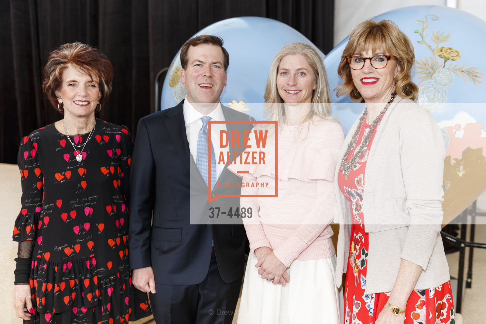 Judy Guggenhime, John Noonan, Lisa Hauswirth, Connie Shanahan, Heroes and Hearts Luncheon 2018, AT&T Park, Photo #37-4489 Judy Guggenhime, John Noonan, Lisa Hauswirth, Connie Shanahan, Photo #37-4489