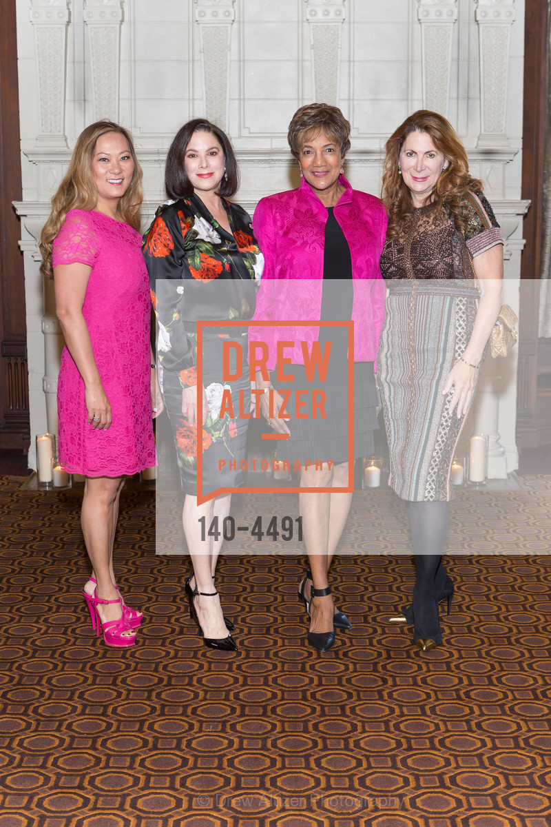 Elizabeth Fullerton, Joanne Horning, Carol Batte, Patricia Ferrin Loucks, Susan G. Komen Visionary Awards Luncheon, Julia Morgan Ballroom. 465 California St, San Francisco, CA 94104, Photo #140-4491 Elizabeth Fullerton, Joanne Horning, Carol Batte, Patricia Ferrin Loucks, Photo #140-4491