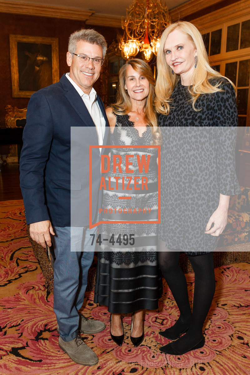 Don Tarantino, Darcy Tarantino, Beth Townsend, Gordon and Ann Getty Host the St. Ignatius Chairman Circle, Private Residence, February 15th, 2018, Photo #74-4495 Don Tarantino, Darcy Tarantino, Beth Townsend, Photo #74-4495