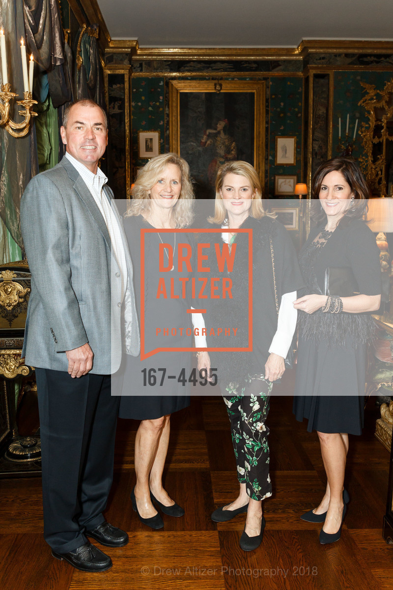 Kurt Hagfeldt, Melissa Hagfeldt, Amy Kelly, Kathleen Cooper, Gordon and Ann Getty Host the St. Ignatius Chairman Circle, Private Residence, February 15th, 2018, Photo #167-4495 Kurt Hagfeldt, Melissa Hagfeldt, Amy Kelly, Kathleen Cooper, Photo #167-4495
