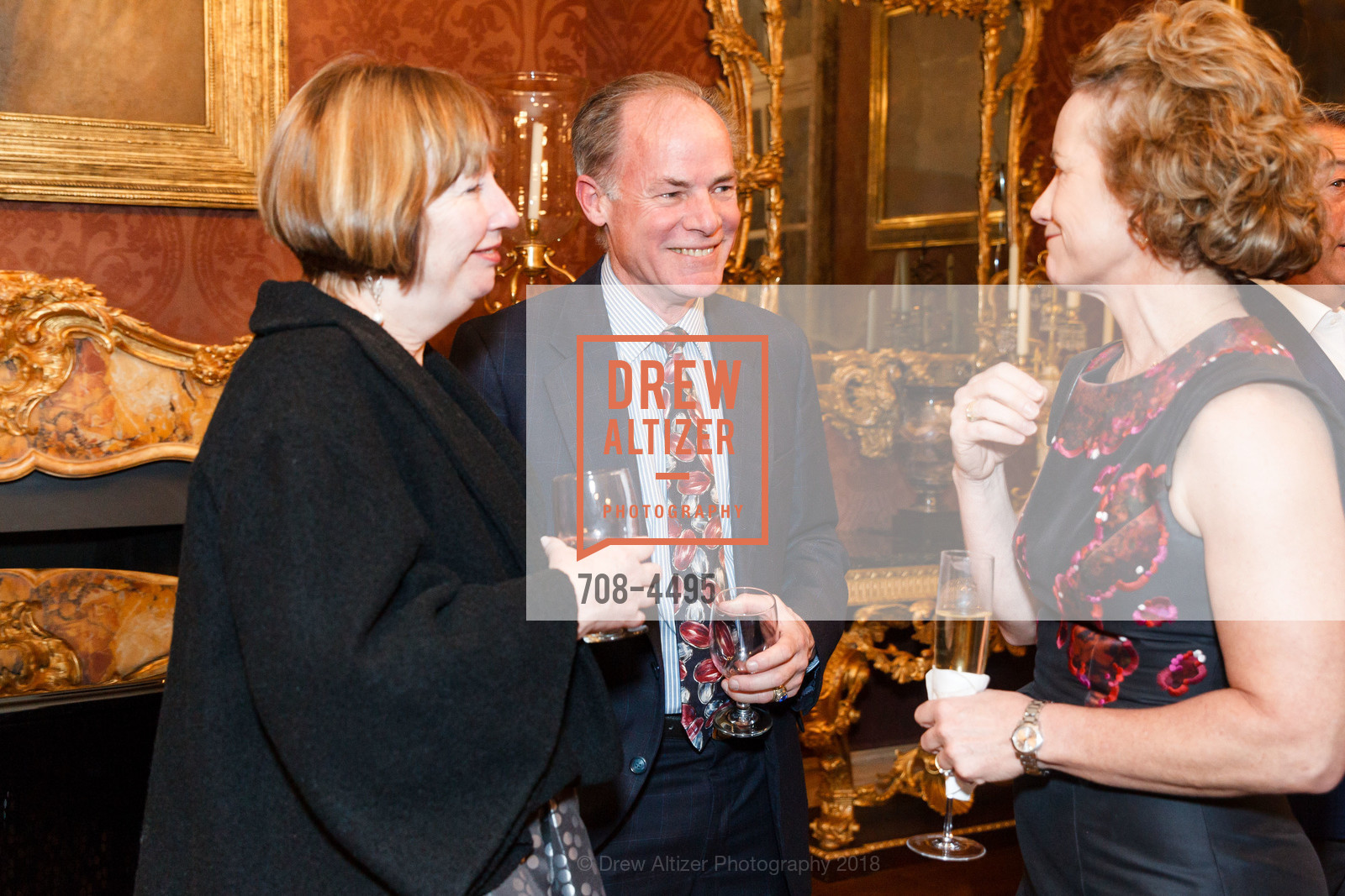 Rosie Landers, Robert Reidy, Gordon and Ann Getty Host the St. Ignatius Chairman Circle, Private Residence, February 15th, 2018, Photo #708-4495 Rosie Landers, Robert Reidy, Photo #708-4495