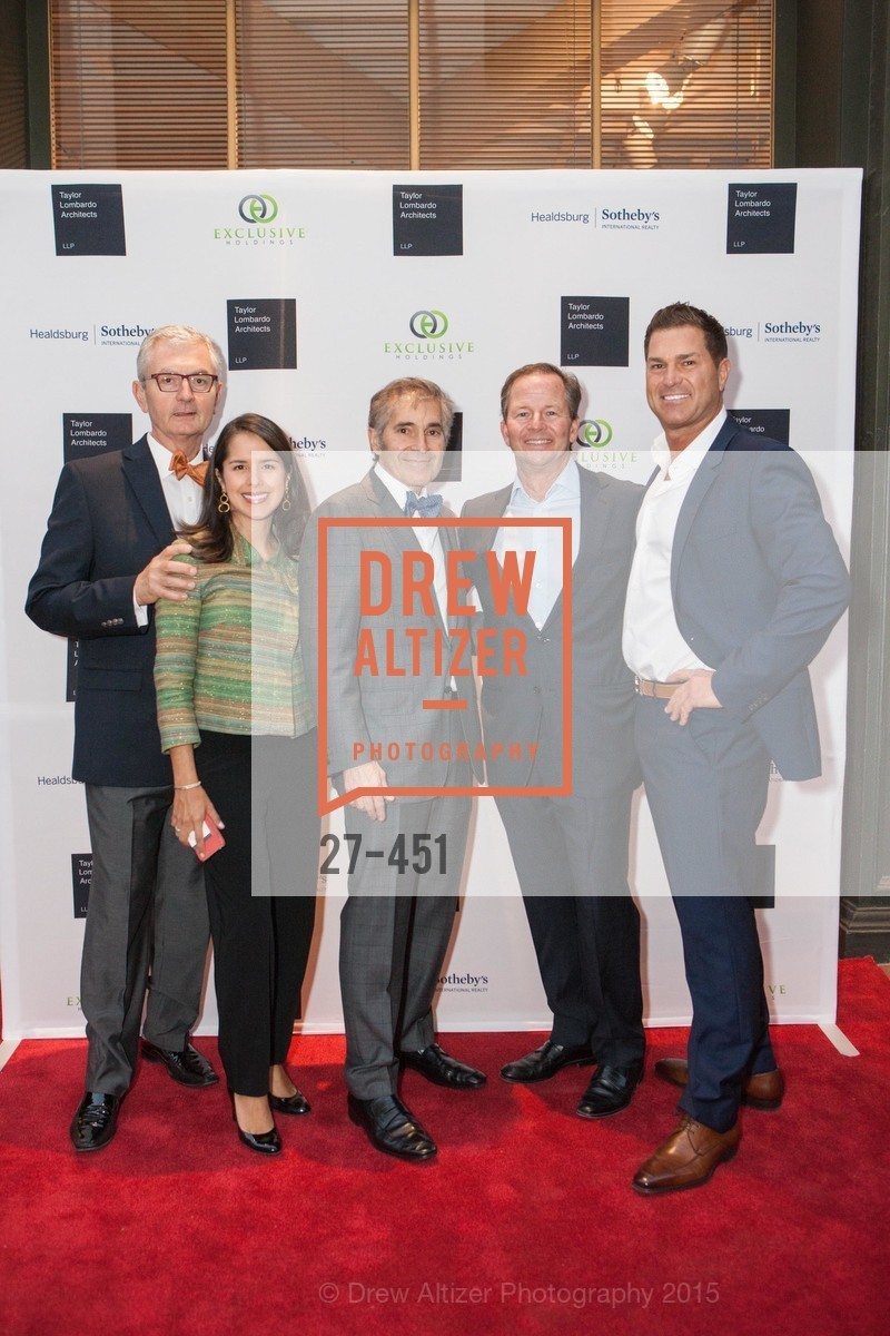 Alain-Martin Pierret, Tatiana McWilliams, Maurice Lambardo, Graham Sarasy, Michael Pavelka, Healdsburg Dream Estates Cocktail Party, Taylor Lombardo. 40 Hotaling Place, November 5th, 2015,Drew Altizer, Drew Altizer Photography, full-service agency, private events, San Francisco photographer, photographer california