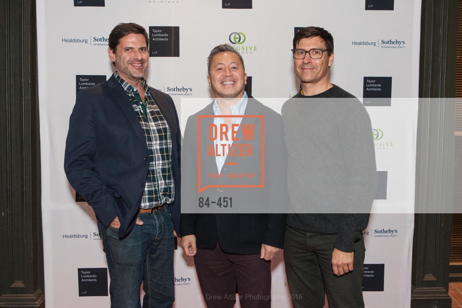 Kirk Gardner, Benjamin Dhong, Steve St. James, Healdsburg Dream Estates Cocktail Party, Taylor Lombardo. 40 Hotaling Place, November 5th, 2015,Drew Altizer, Drew Altizer Photography, full-service event agency, private events, San Francisco photographer, photographer California