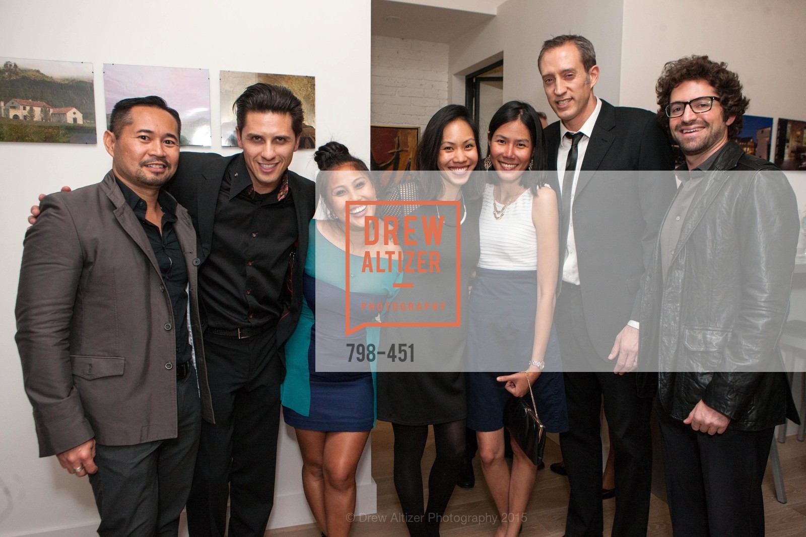 Neil Hombrado, Dia Ates, Funn Fisher, Wes Fisher, Healdsburg Dream Estates Cocktail Party, Taylor Lombardo. Taylor Lombardo, . 40 Hotaling Place, November 5th, 2015, Photo #798-451 Neil Hombrado, Dia Ates, Funn Fisher, Wes Fisher, Photo #798-451