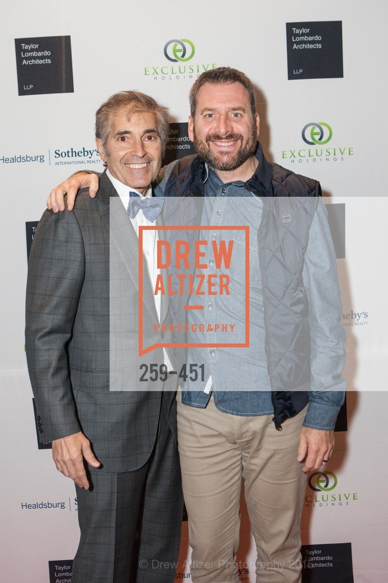Maurice Lambardo, Jay Bakaler, Healdsburg Dream Estates Cocktail Party, Taylor Lombardo. Taylor Lombardo, . 40 Hotaling Place, November 5th, 2015, Photo #259-451 Maurice Lambardo, Jay Bakaler, Photo #259-451