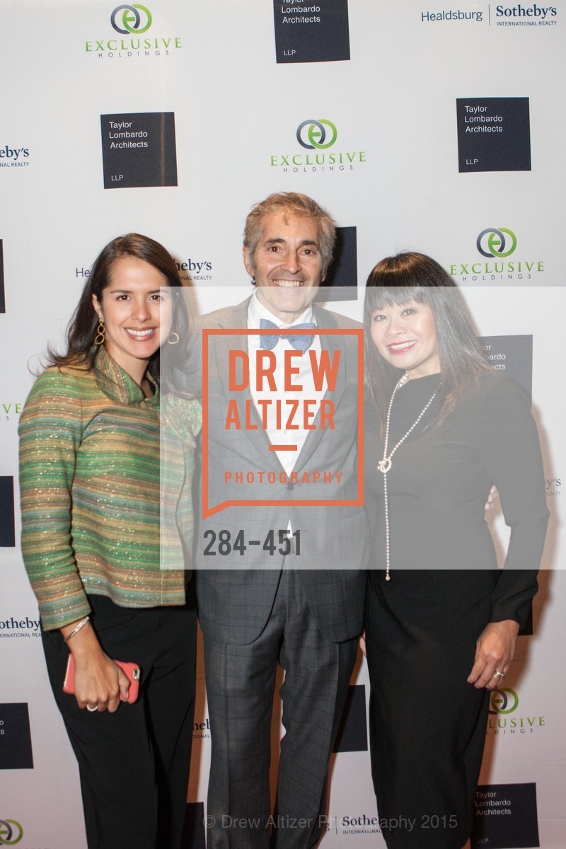 Tatiana McWilliams, Maurice Lambardo, Rebecca Delgado, Healdsburg Dream Estates Cocktail Party, Taylor Lombardo. 40 Hotaling Place, November 5th, 2015,Drew Altizer, Drew Altizer Photography, full-service agency, private events, San Francisco photographer, photographer california