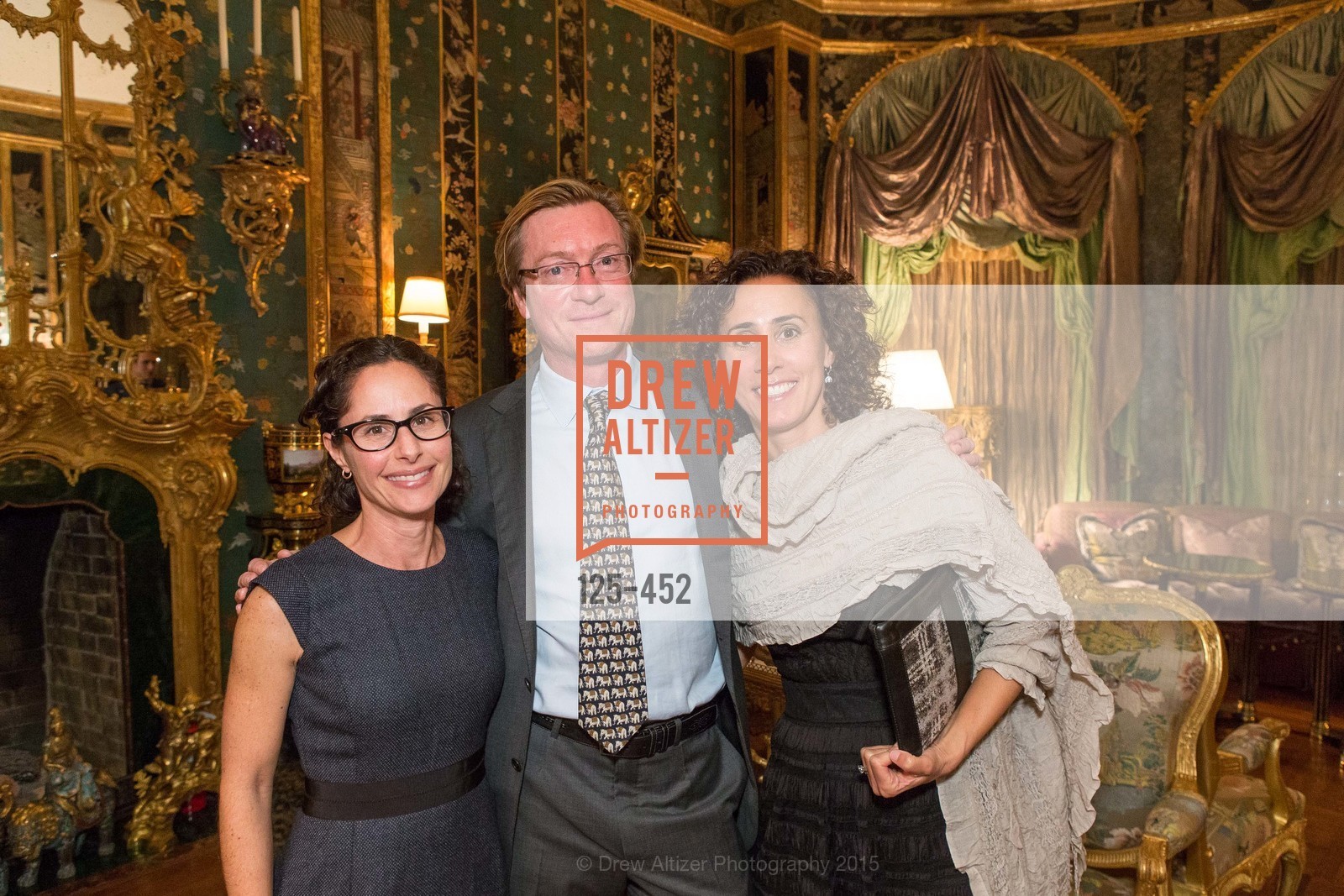 Gabi Handlermarks, Richard Fullerton, Jane Gaito, Getty Hosts the Africa Foundation, Private Residence. Private Residence, . 2525 Van Ness St, November 5th, 2015, Photo #125-452 Gabi Handlermarks, Richard Fullerton, Jane Gaito, Photo #125-452