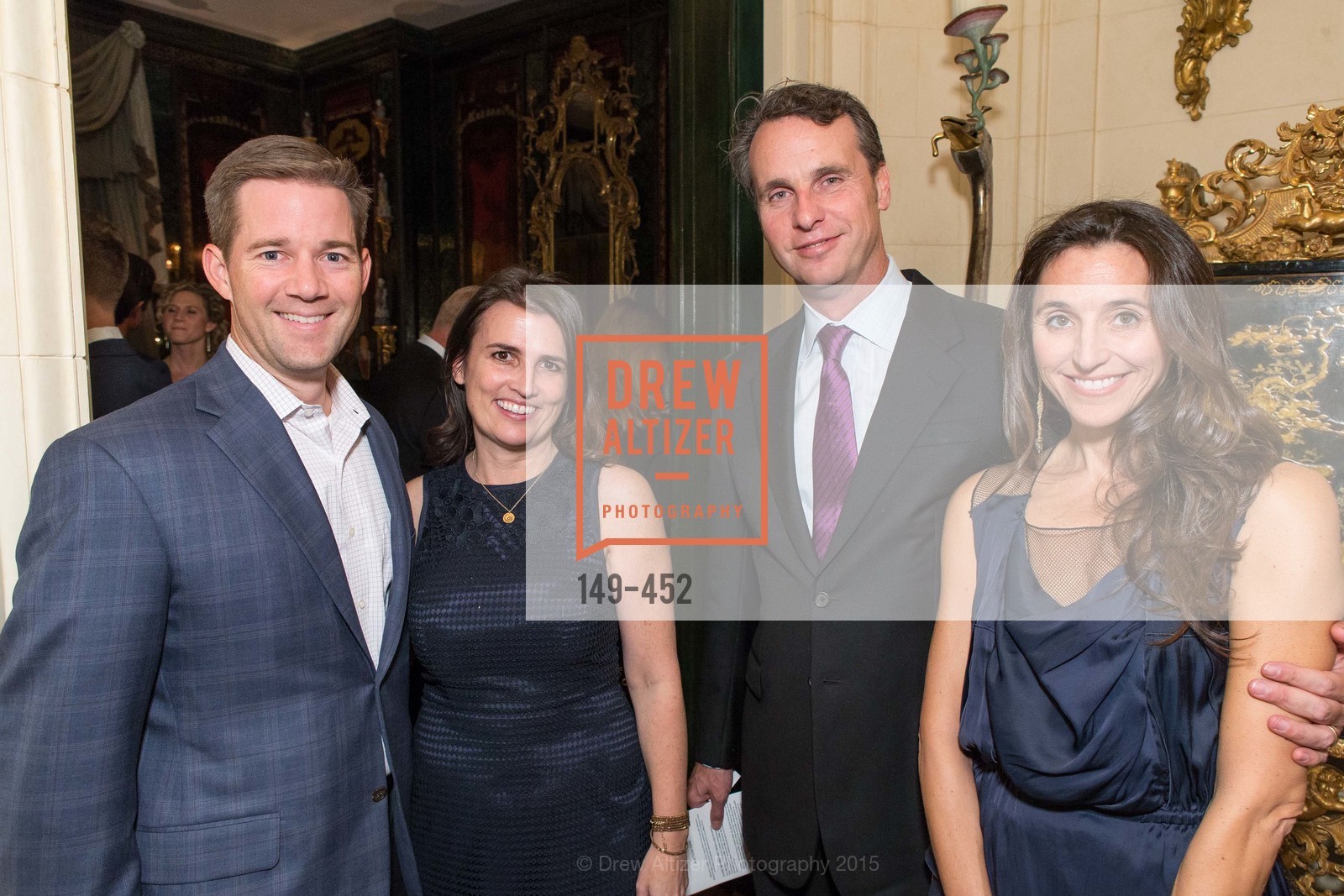 Cha Thomas, Wendy Wood, Bill Waytena, Missy Waytena, Getty Hosts the Africa Foundation, Private Residence. Private Residence, . 2525 Van Ness St, November 5th, 2015, Photo #149-452 Cha Thomas, Wendy Wood, Bill Waytena, Missy Waytena, Photo #149-452