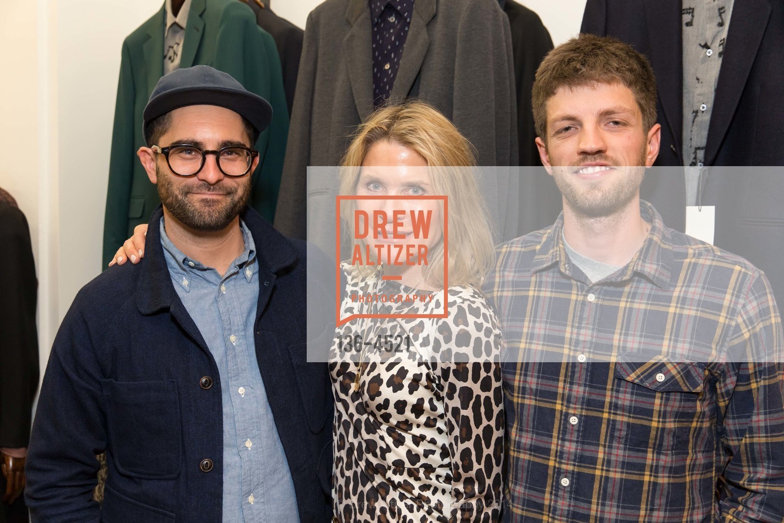 Evan Pricco, Gwynned Vitello, Alex Nicholson, Launch Party for SFMOMA's 2014 Bay Area Treasure Award, US, September 22nd, 2014, Photo #136-4521 Evan Pricco, Gwynned Vitello, Alex Nicholson, Photo #136-4521