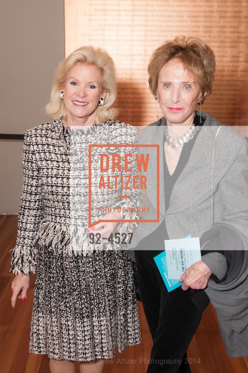 Dede Wilsey, Vera Carpeneti, FINE ARTS MUSEUM OF SAN FRANCISCO'S Annual Giving Donor Behind-the-Scenes Dinner, US, May 7th, 2014, Photo #92-4527 Dede Wilsey, Vera Carpeneti, Photo #92-4527