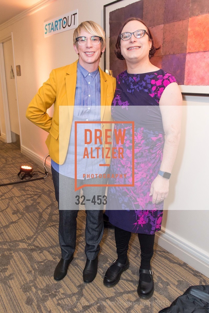 Maire Walsh, Ina Fried, The 2015 StartOut Awards, Kabuki Hotel. Kabuki Hotel, . 2525 Van Ness St, November 5th, 2015, Photo #32-453 Maire Walsh, Ina Fried, Photo #32-453