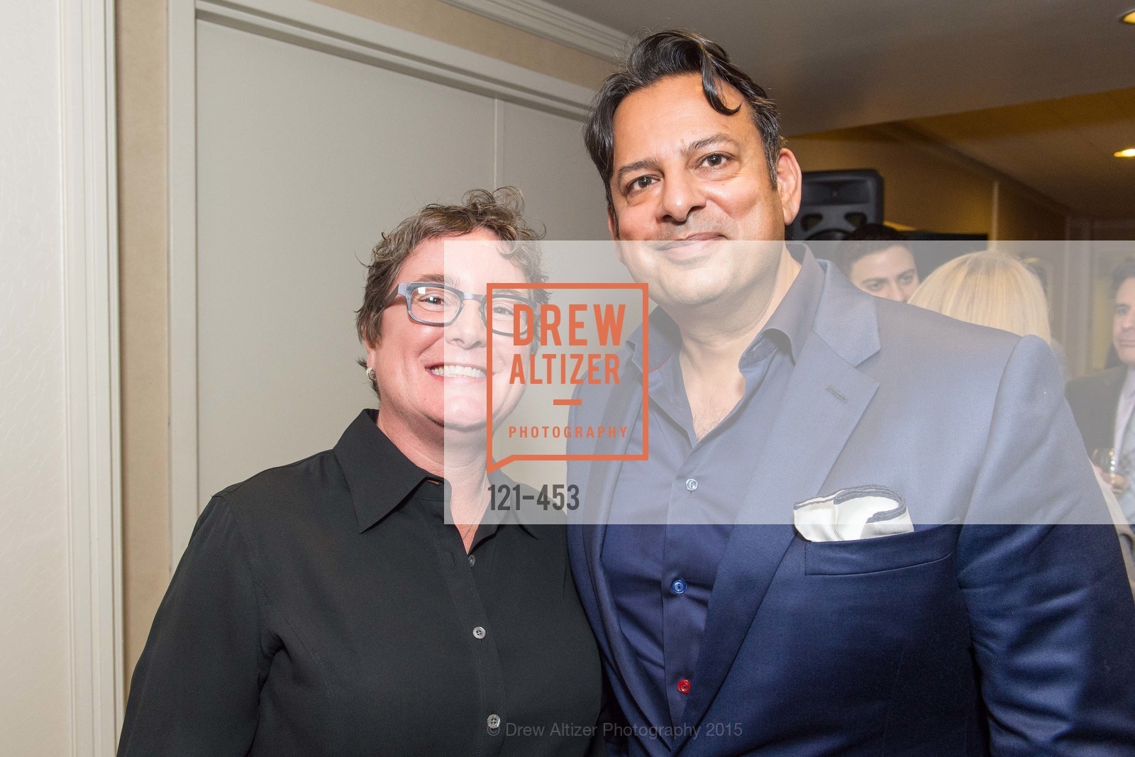 Marie Trexler, Wasim Ahmad, The 2015 StartOut Awards, Kabuki Hotel. Kabuki Hotel, . 2525 Van Ness St, November 5th, 2015, Photo #121-453 Marie Trexler, Wasim Ahmad, Photo #121-453