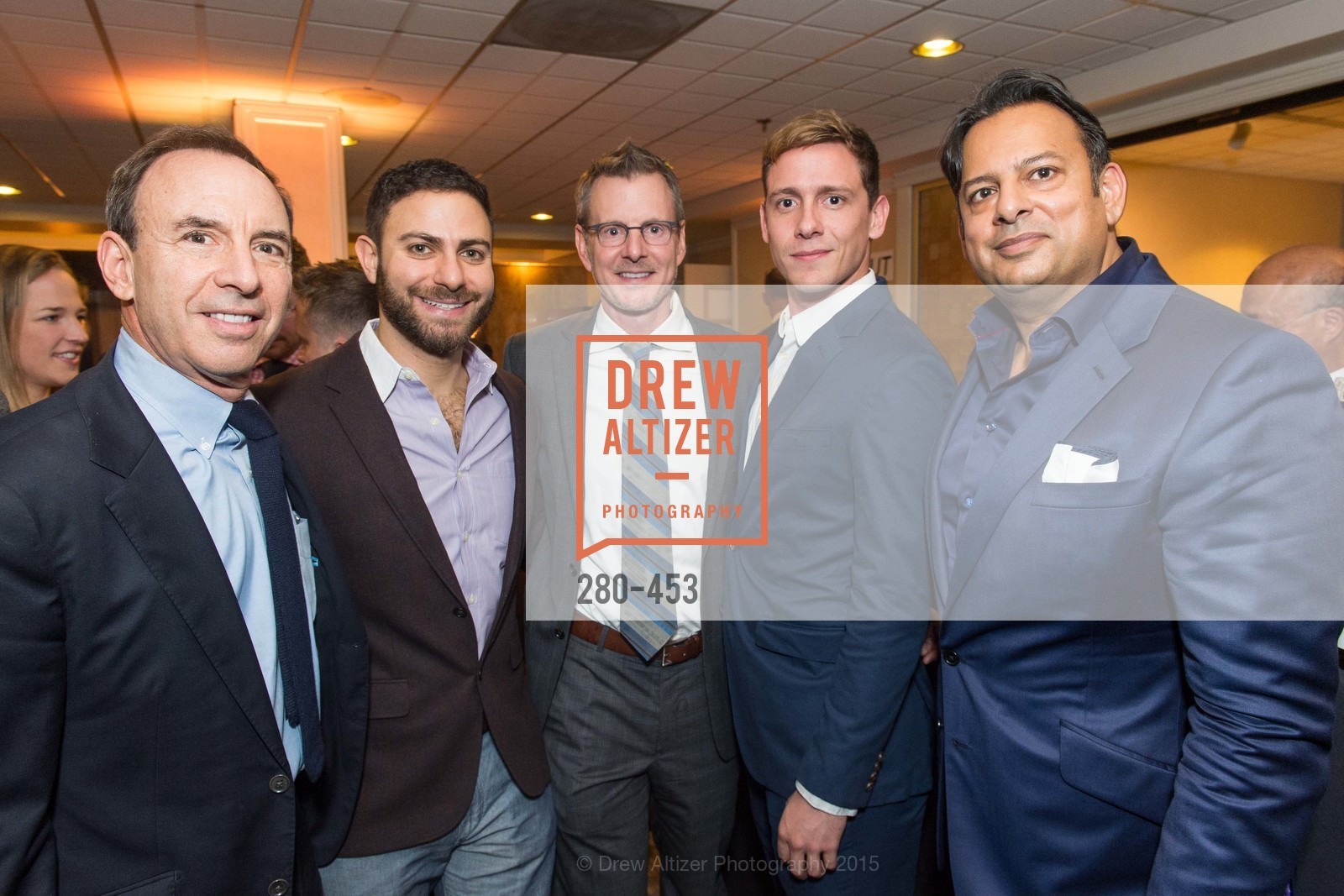 Andrew Tobias, Joe Dipasquale, Ken Ruebush, John Donovan, Wassim Ahmad, The 2015 StartOut Awards, Kabuki Hotel. Kabuki Hotel, . 2525 Van Ness St, November 5th, 2015, Photo #280-453 Andrew Tobias, Joe Dipasquale, Ken Ruebush, John Donovan, Wassim Ahmad, Photo #280-453